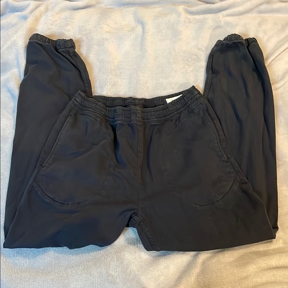 Rag & Bone Navy Loose Fit Denim Joggers Pants - Picture 1 of 11